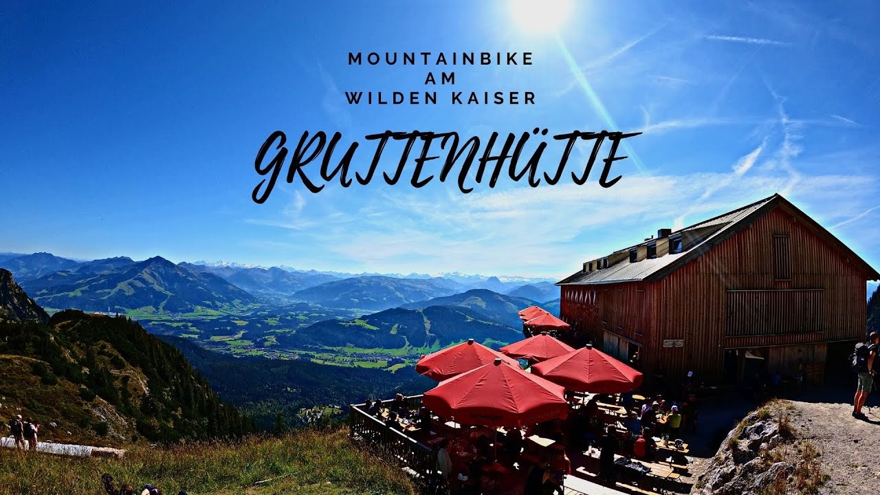 Mountainbiken am Wilden Kaiser in Ellmau Gruttenhütte