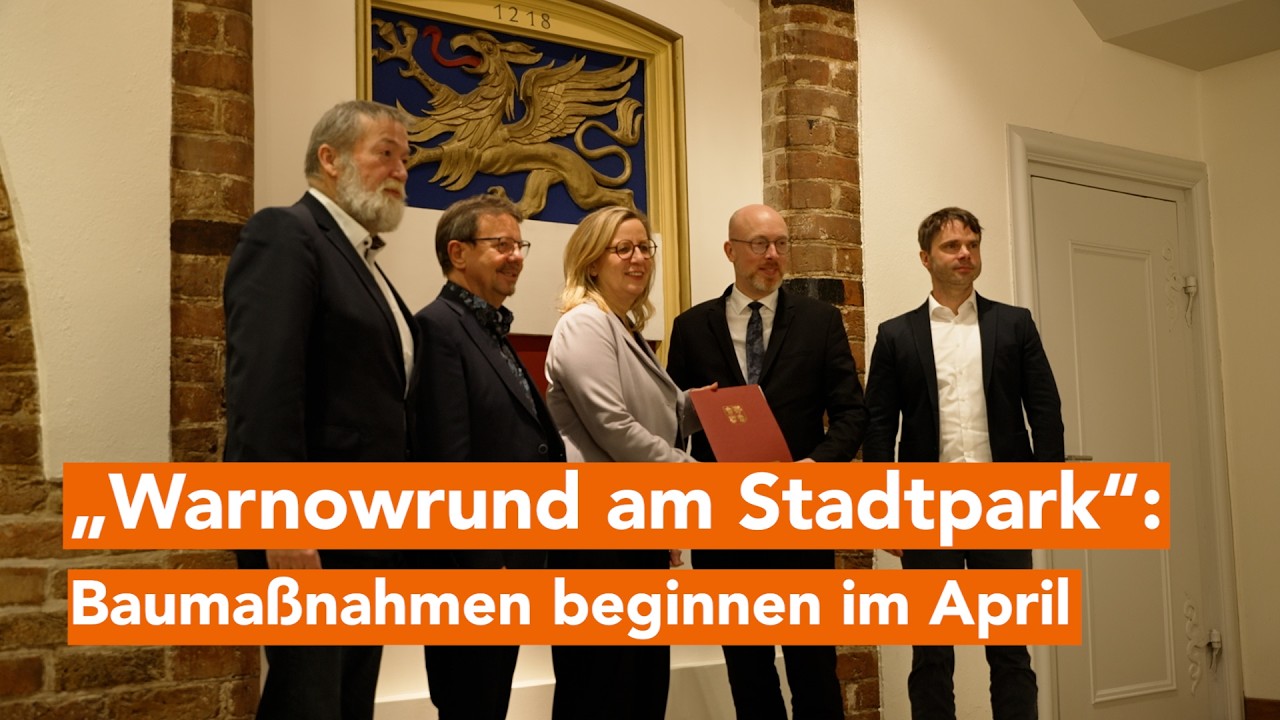 Bauarbeiten für den ersten Abschnitt des Warnow-Rundwegs in Rostock beginnen im April