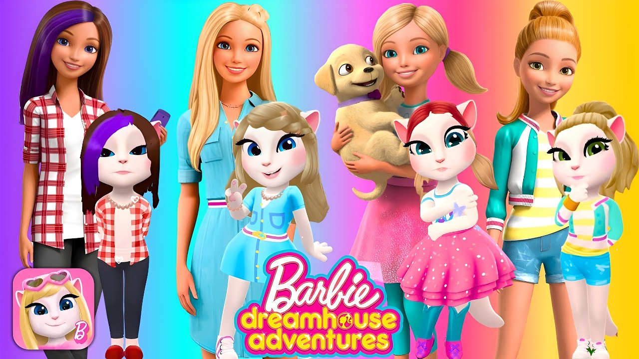 🌈ANGELA 2 ➕ ✨ BARBIE Cosplay Makeover