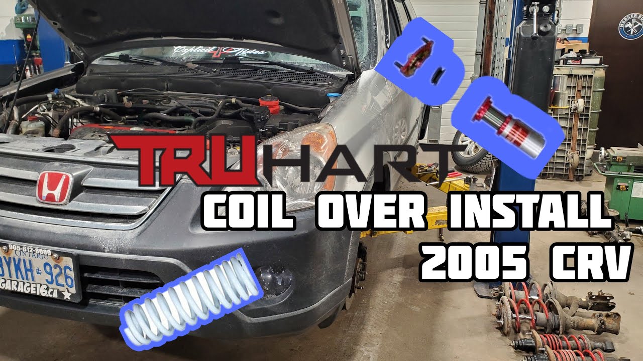 TRUHART Coilover install 2005 CRV