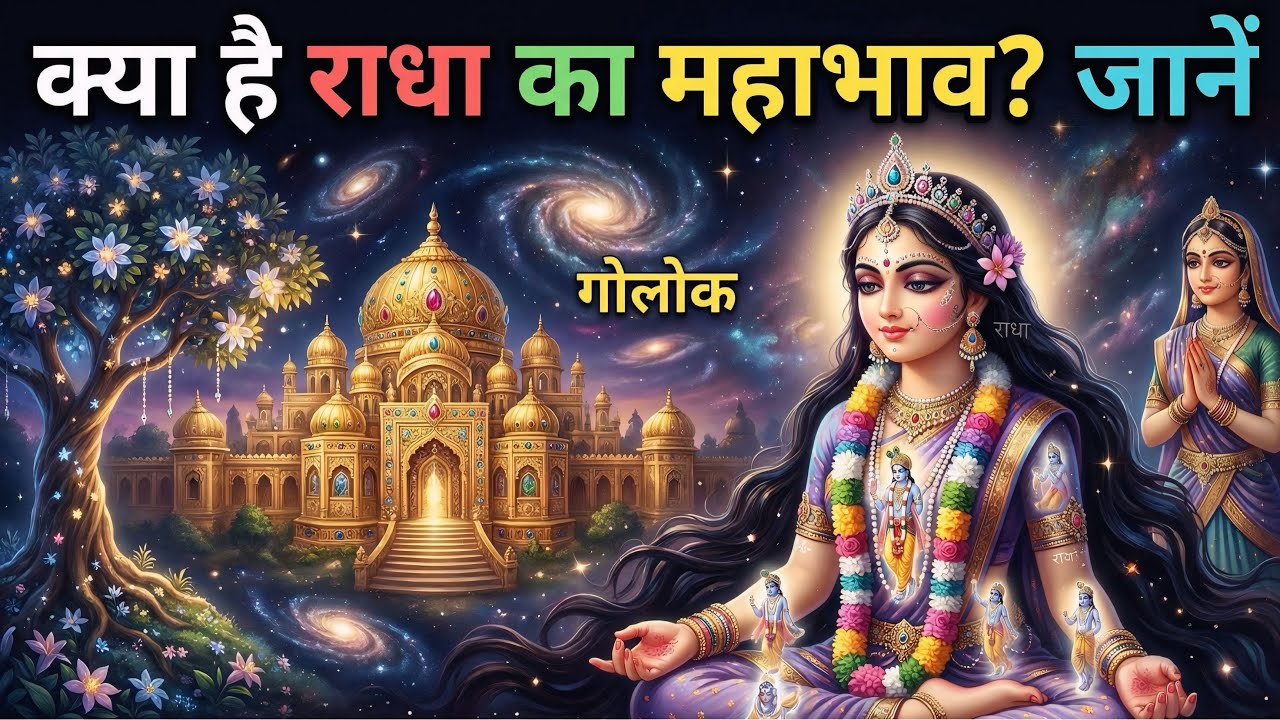 जानिए राधा महाभाव क्या है? KNOW WHAT RADHA’S MAHABHAVA IS. @TheDivineTales #sanatandharma #radheshya