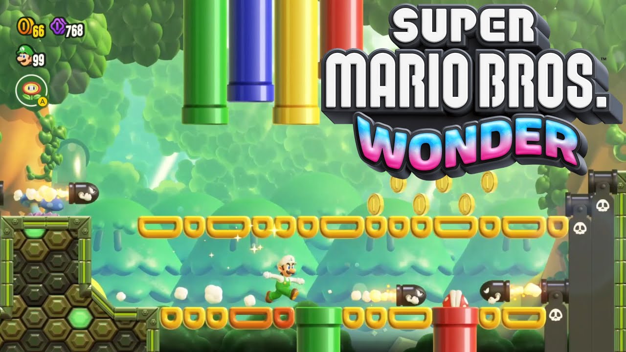 Donut Drop Depot - Super Mario Bros. Wonder Custom Level