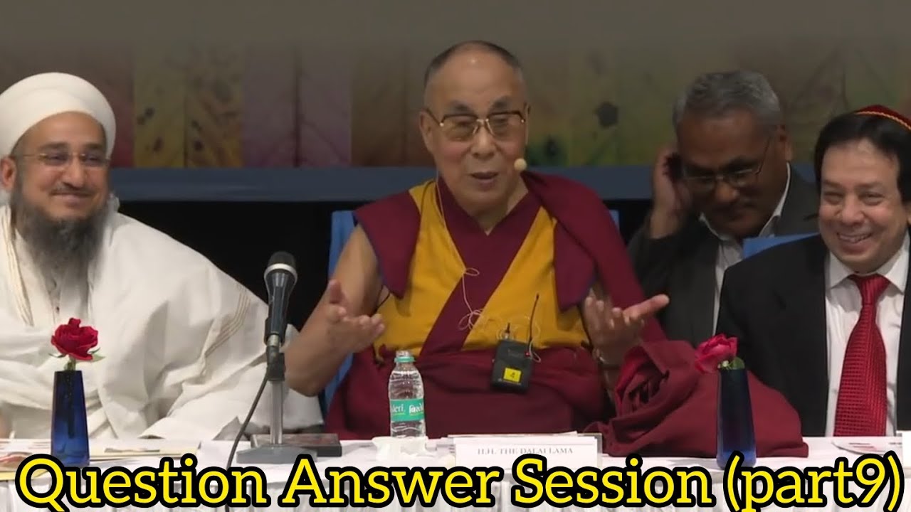 Question Answer Session with His Holiness The Dalai Lama 🙏 (part9)