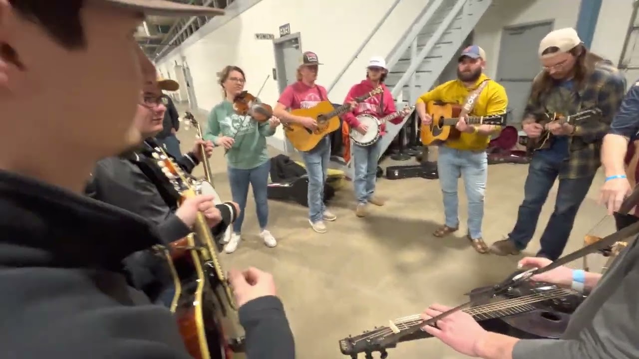 “Blue Night” jam, Canton Texas Bluegrass Festival