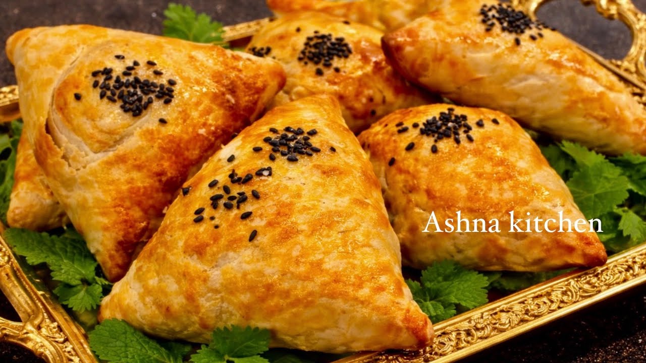 RAMADAN SPECIAL | Tandoori Samosasa#سمبوسه تندوری #سمبوسة_رمضان  بی حد لذیذ 👌🏻😋❣️