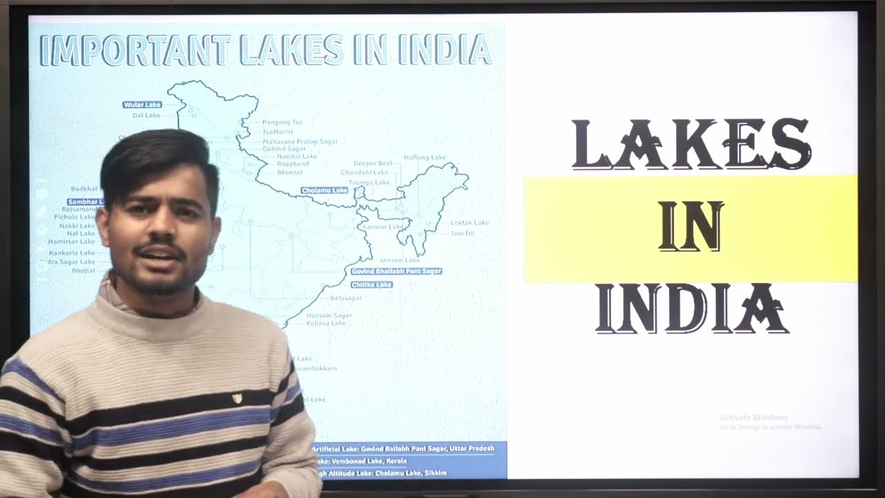RMS CET / 𝐒𝐚𝐢𝐧𝐢𝐤 𝐒𝐜𝐡𝐨𝐨𝐥 𝐂𝐥𝐚𝐬𝐬 𝟔 𝐆𝐊 - Important Lakes in India | Sainik School / RMS Online Coaching