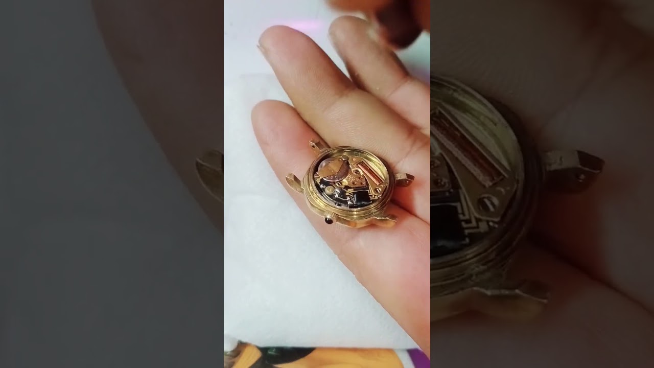إذا وجدت هذه الماكينة تأكد أن هذه الساعة من الذهب الصافي إياك أن تفرط فيها