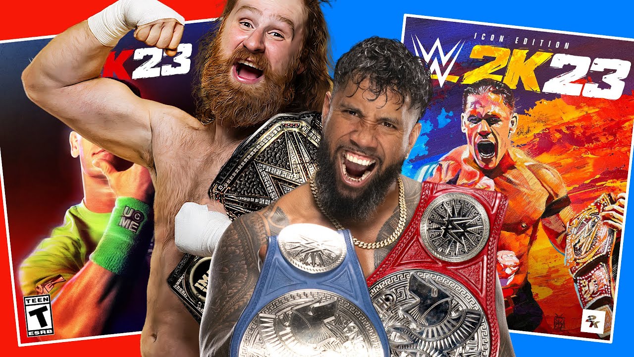 SAMI ZAYN & JEY USO vs WWE 2K23 Roster Royal Rumble Challenge