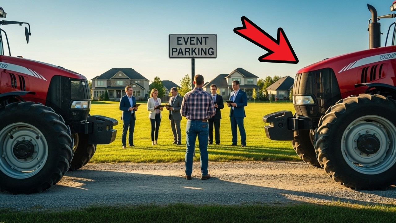HOA Turned My Field Into Their Overflow Parking — I Blocked the Entrance With Two Tractors