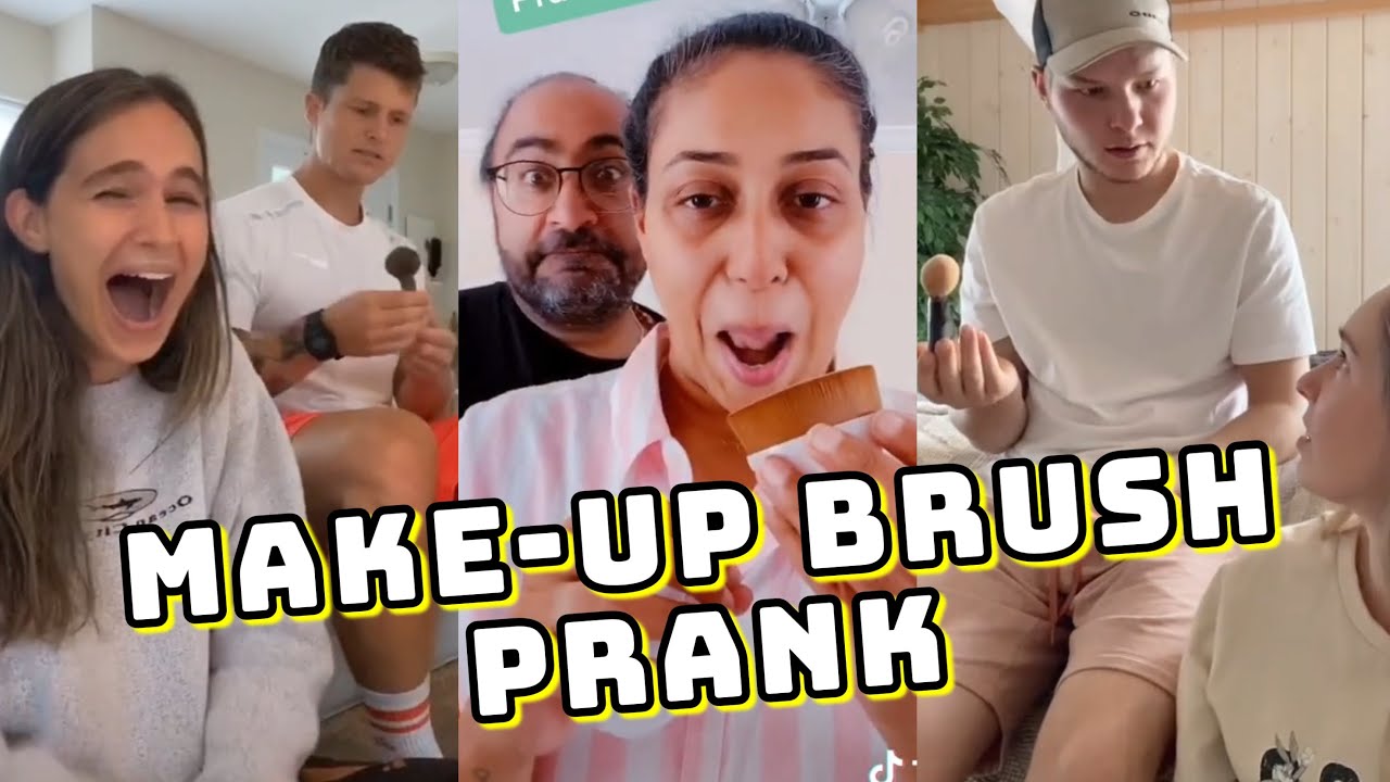 MAKE-UP BRUSH PRANK! | TikTok Compilation