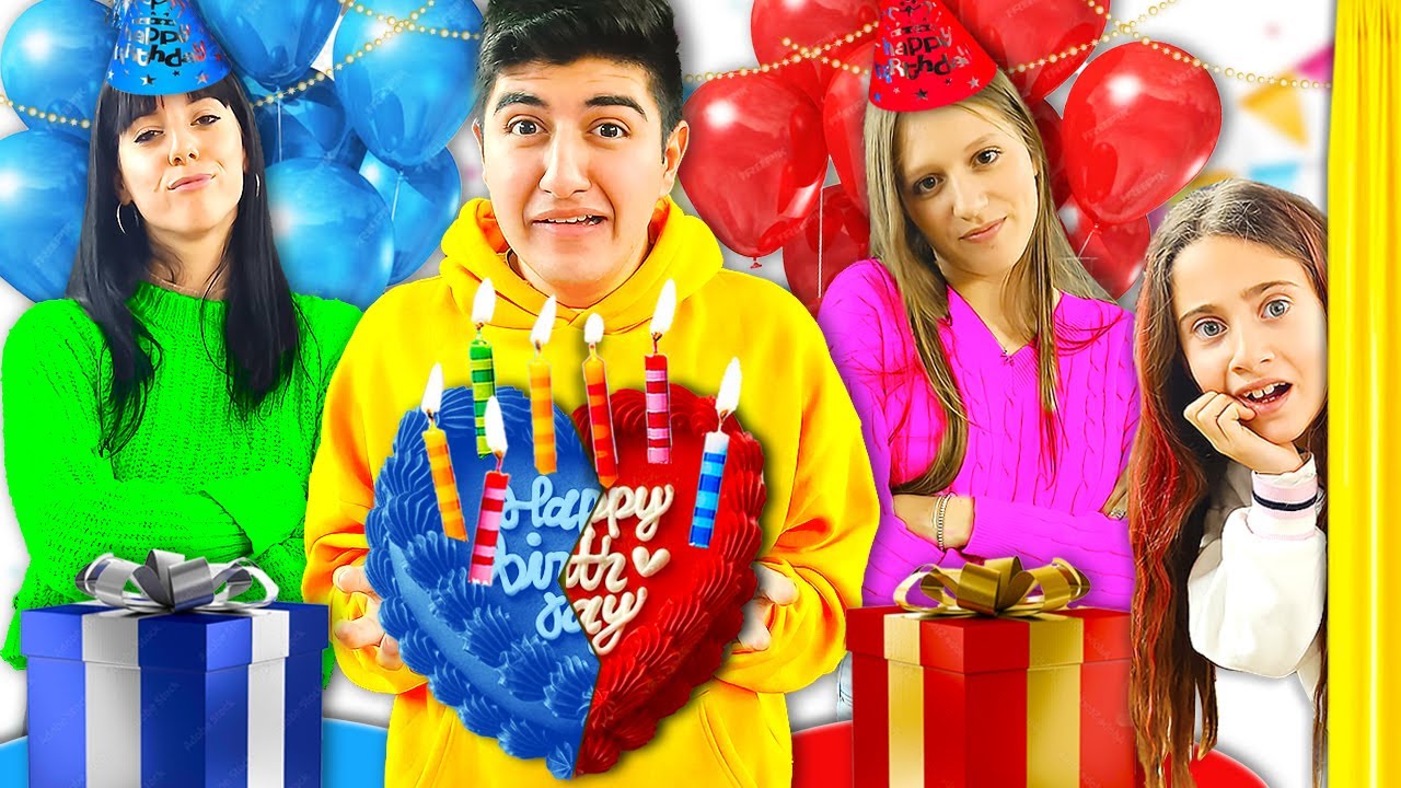 ORGANIZZIAMO UNA FESTA A SORPRESA PER IL COMPLEANNO DI RIKY CON L'EX RAGAZZA E LA SUA MIGLIORE AMICA