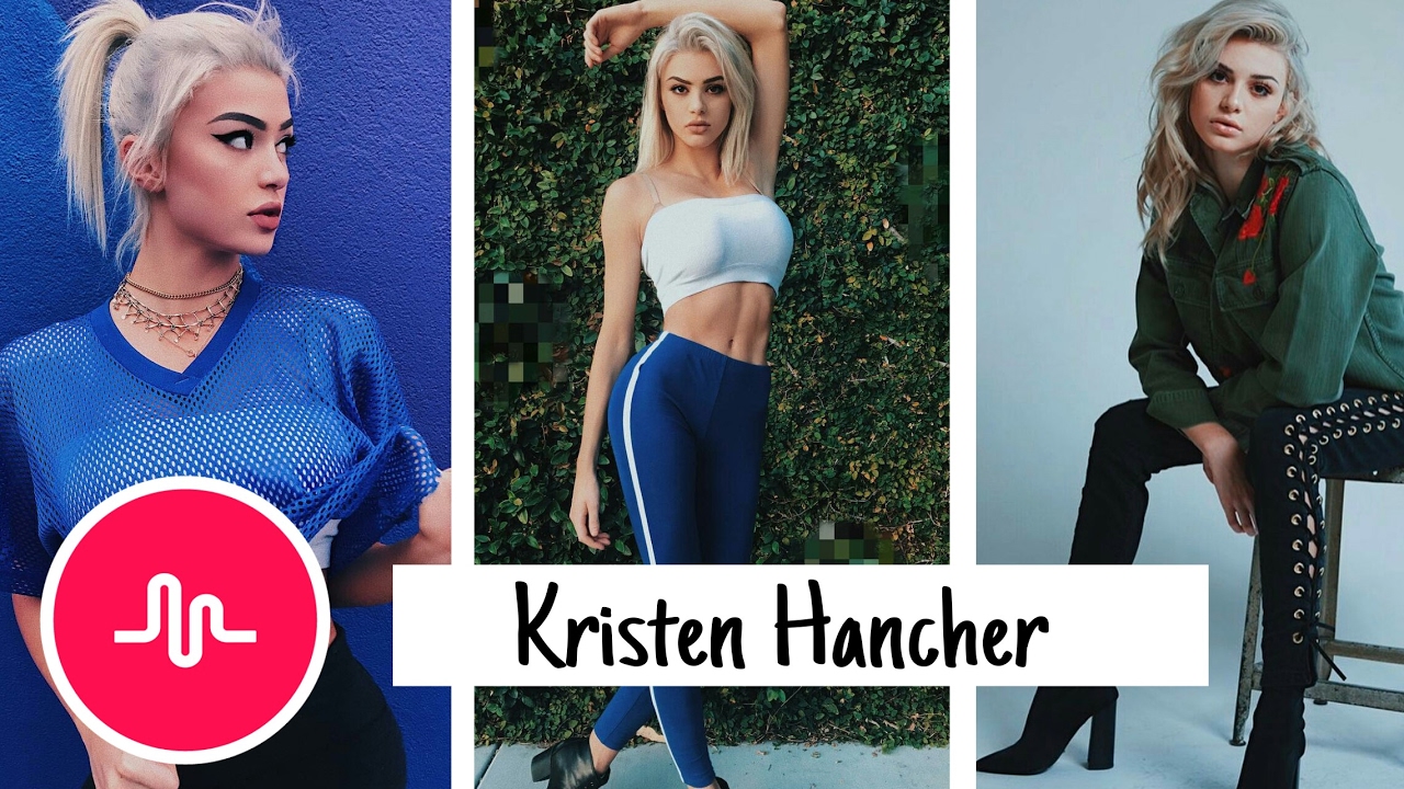 Kristen Hancher musical.ly compilation