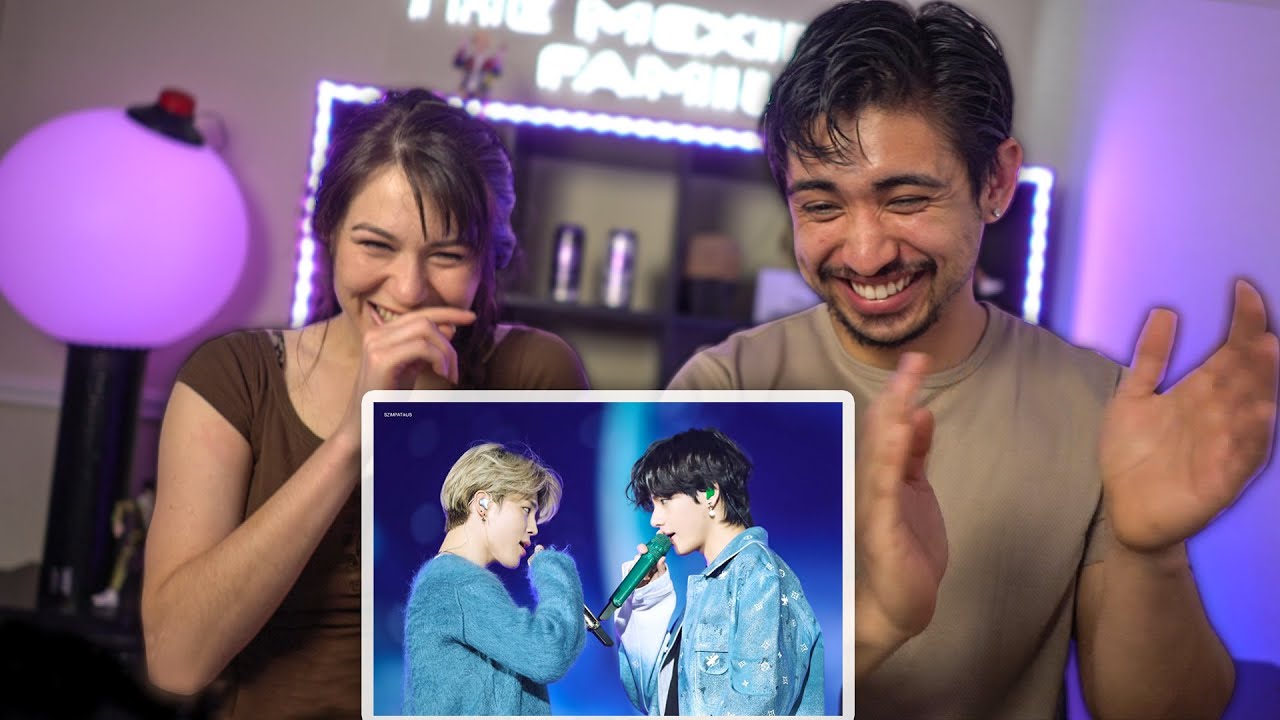 vmin moments i think about a lot - EXCITED COUPLES REACTION!