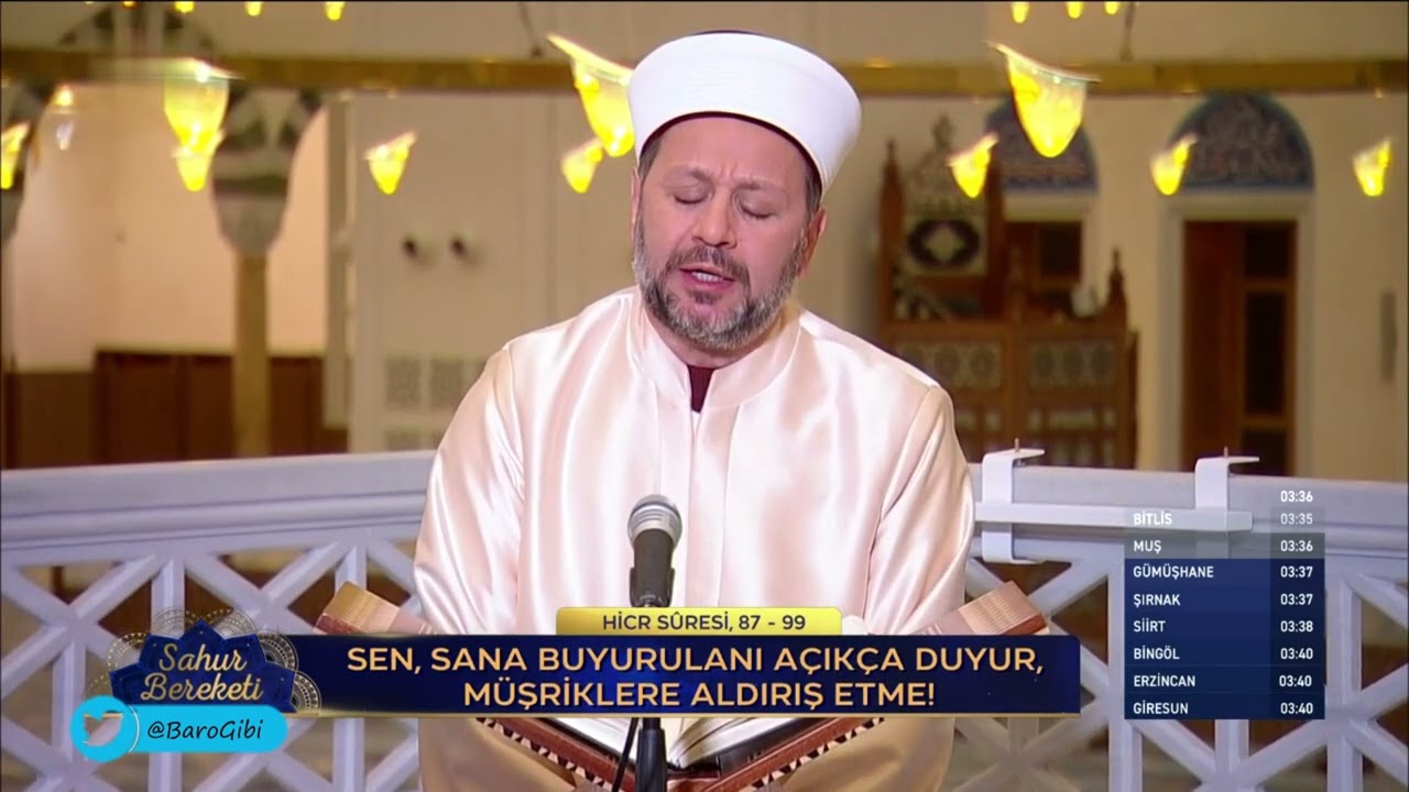 Yunus Balcıoğlu - Hicr Süresi 87-99 (Sahur Bereketi 30. Bölüm) (1 Mayıs 2022)