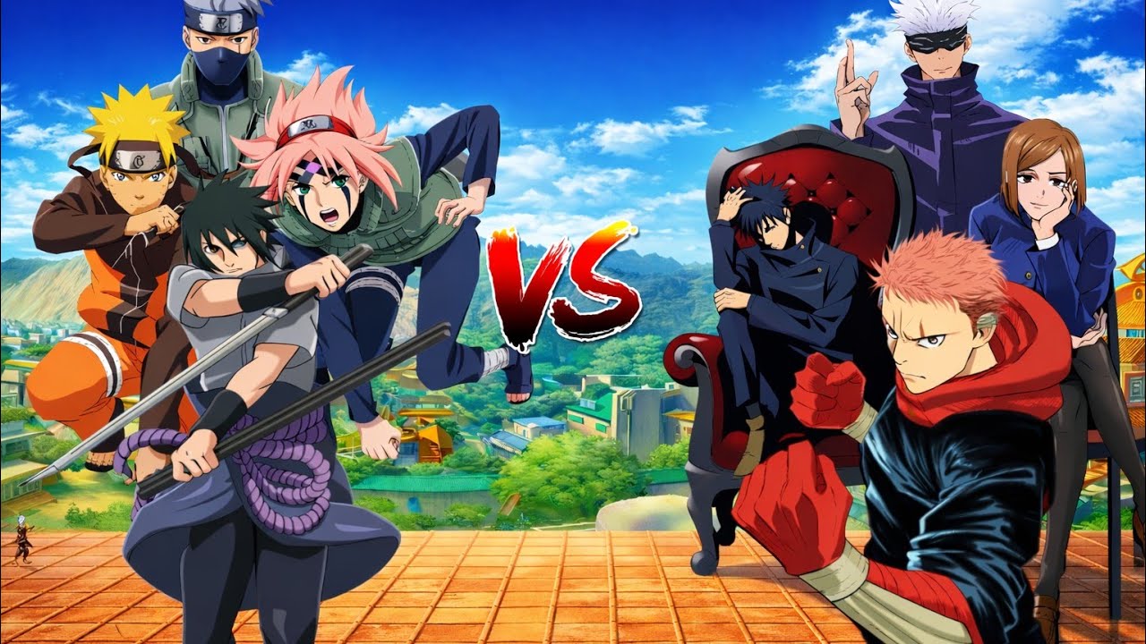 Team Kakashi vs Team Gojo 