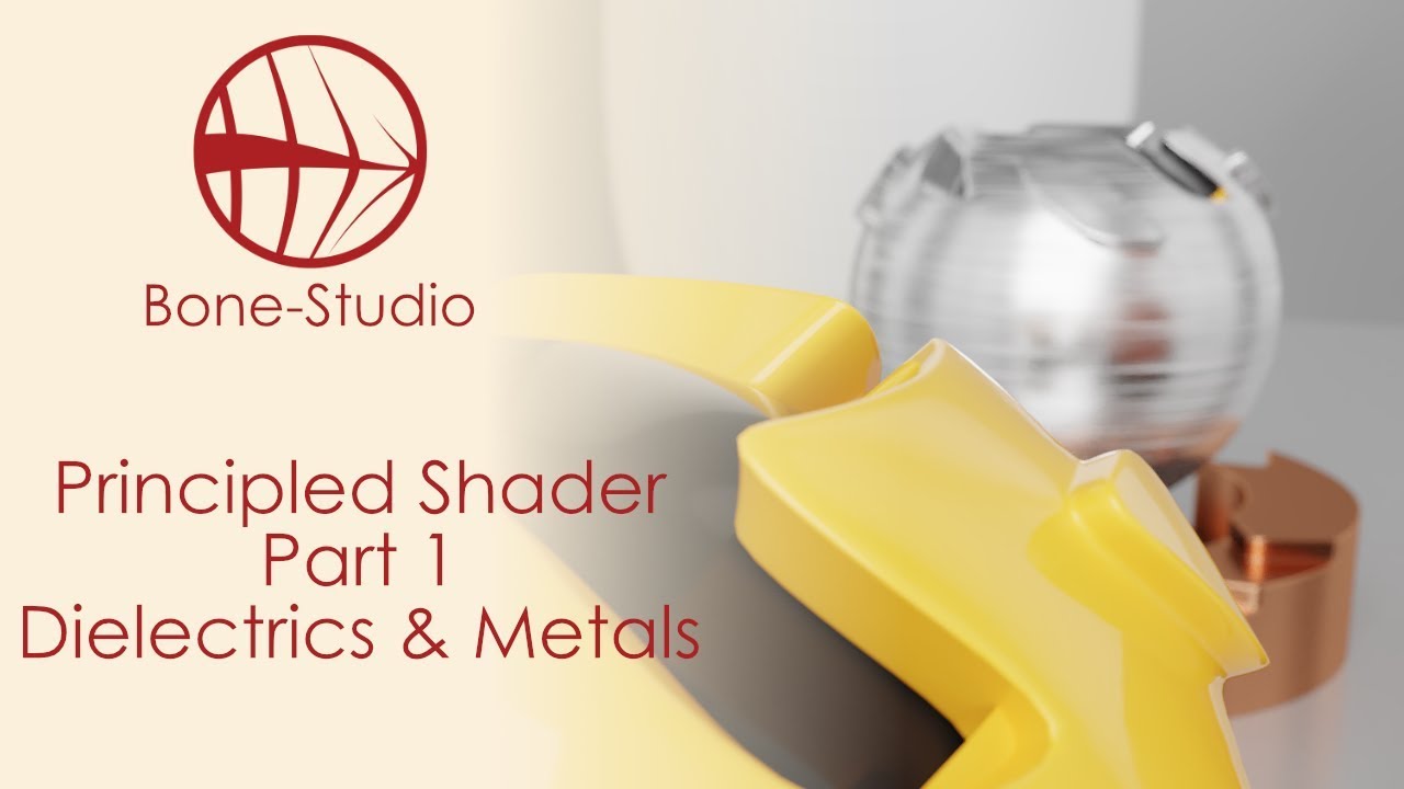 Blender Tutorial - Principled shader UNLEASHED! Part 1 - Dielectric / Metallic Materials