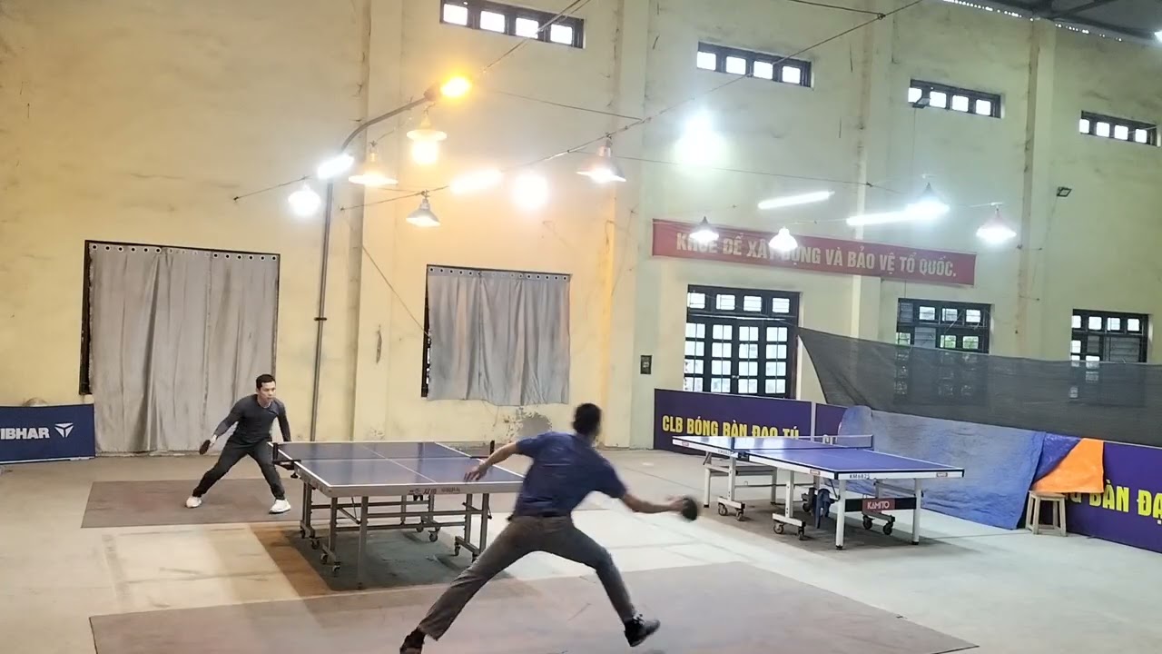 Bóng bàn CLB phố phường giải trí sức khỏe sức bền vận động nhanh nhẹn 