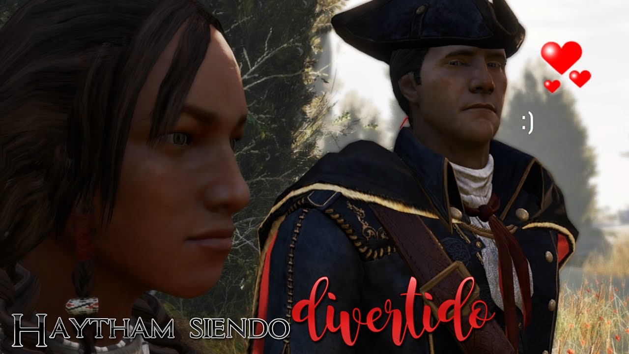 Haytham Kenway siendo lo más divertido de Assassin's Creed III con Ziio