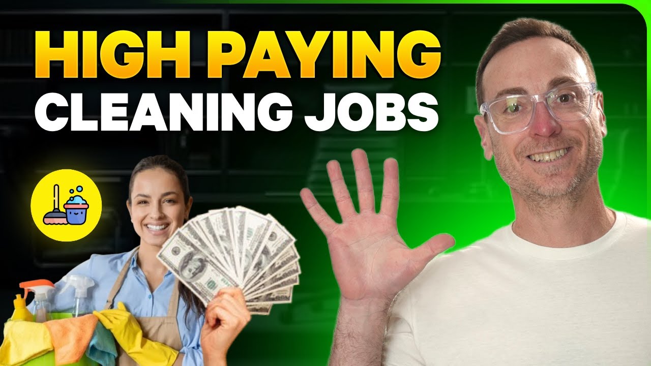 The 5 Most Profitable Cleaning Jobs That Pay INSANE MONEY! (Remote Cleaning)