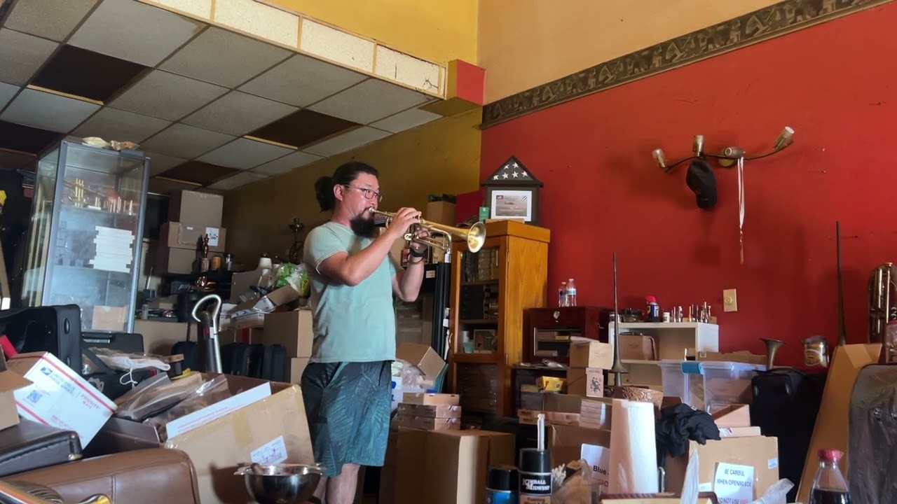 New AdVance Series Phase I ML bore Bb trumpet with yellow brass bell and 43 lead pipe