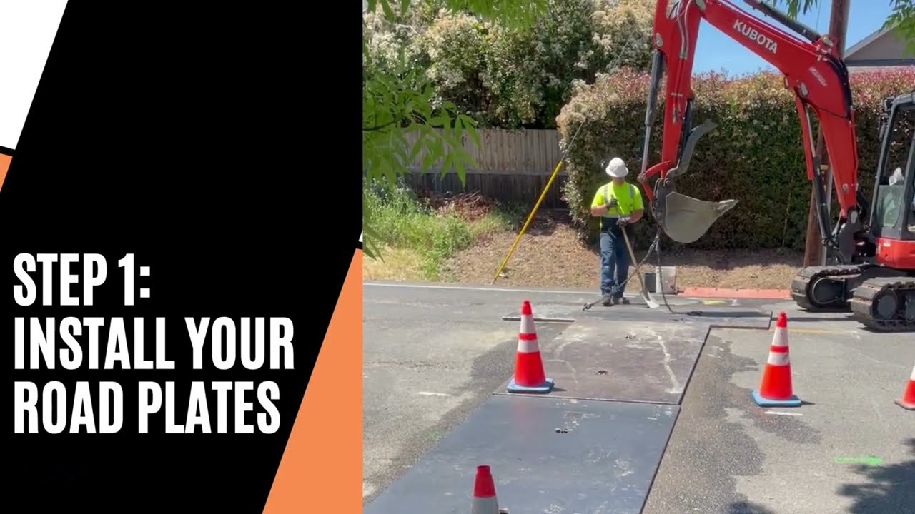 Road Plate Safety - Road Construction