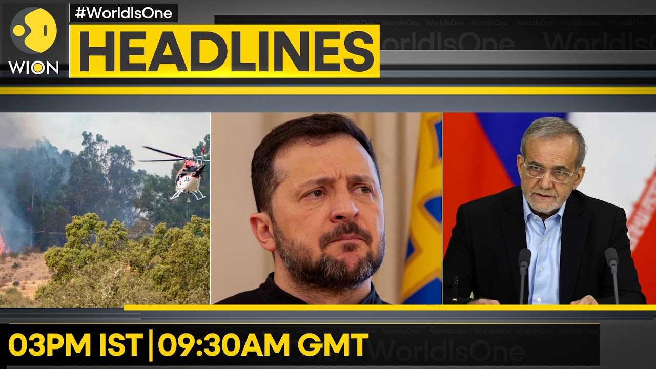 Iran Warns of Wider West Asia War | Zelenskyy Accuses Russia of Aiding Iran | Spain Wildfires Rage