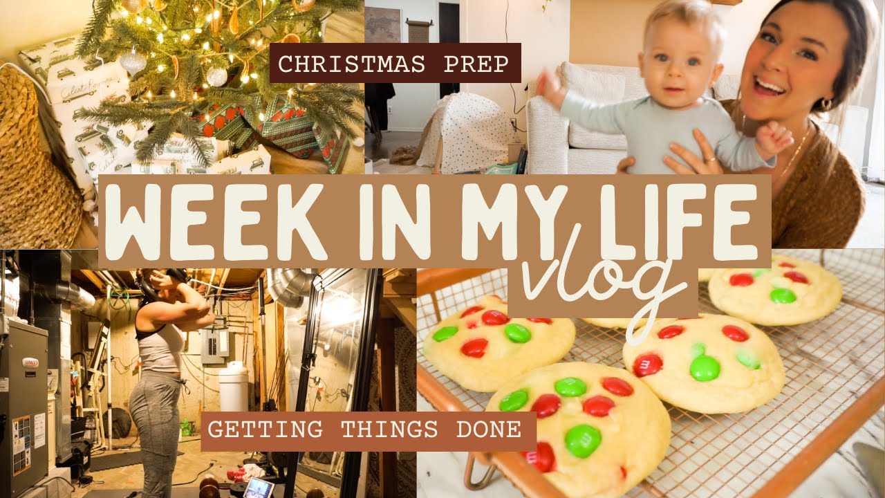 WEEK IN MY LIFE🤗...christmas prep, family time, getting things done
