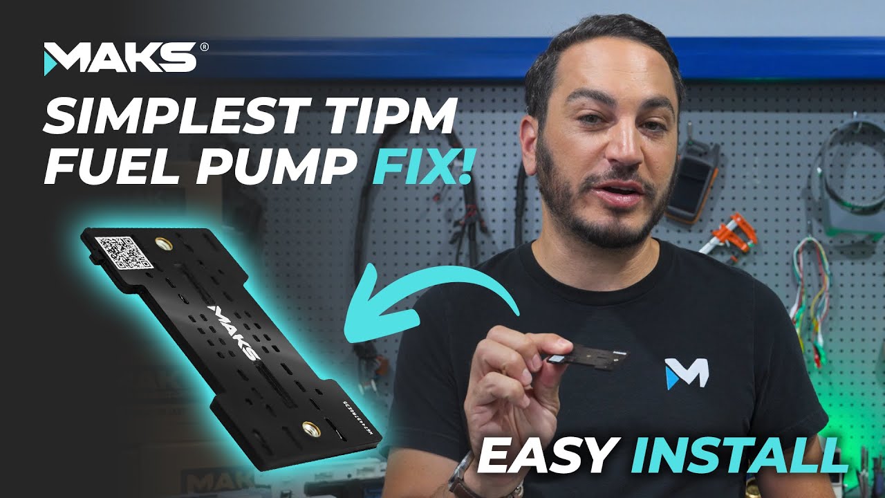 HOW TO FIX TIPM FUEL PUMP ISSUES IN 3 MINUTES | MAKS FUEL PUMP RELAY BYPASS INSTALLATION
