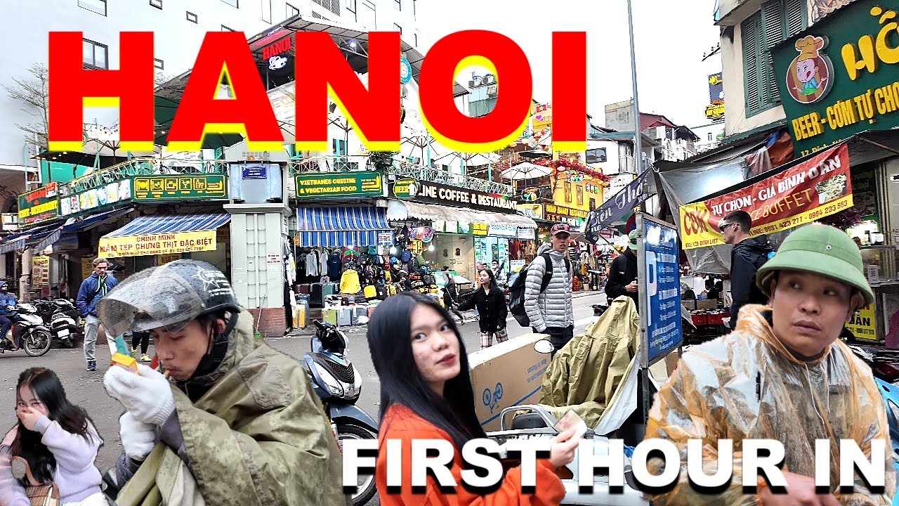 First Impressions of HANOI Old Quarter and San Grand Hotel Vietnam 🇻🇳