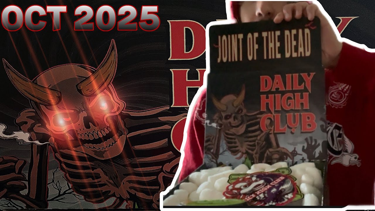 Opening The New DailyHighClub Oct 2025 Box!📦 🍃💨