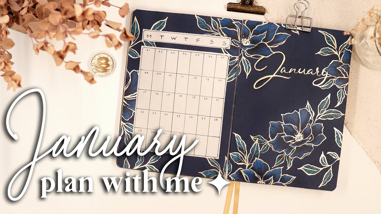 ⚜️ JANUARY 2024 Plan With Me // Bullet Journal Monthly Setup