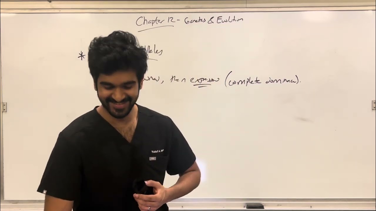 MCAT General Biology, Chapter 12- Genetics and Evolution