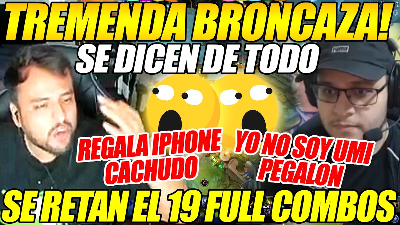 😲TREMENDA BRONCAZA!!😲 IWO Y TECHISOR SE PELEAN POR VIDEOLLAMADA, SE RETAN EL 19 A MECHARSE EN VIVO
