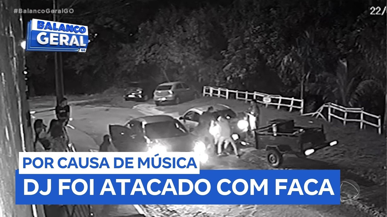 DJ é atacado com faca em festa após não atender pedido de música