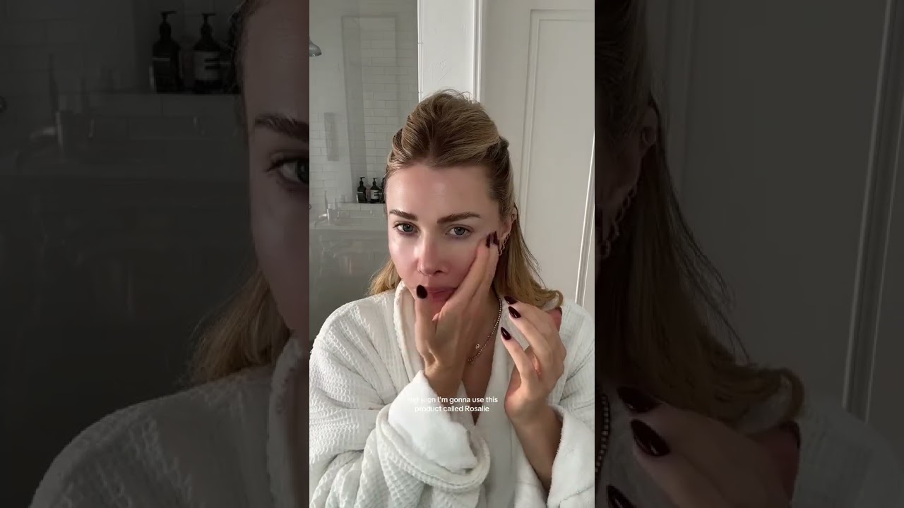 How I Got Radiant Skin at 40 Without In-Office Treatments?  #shorts