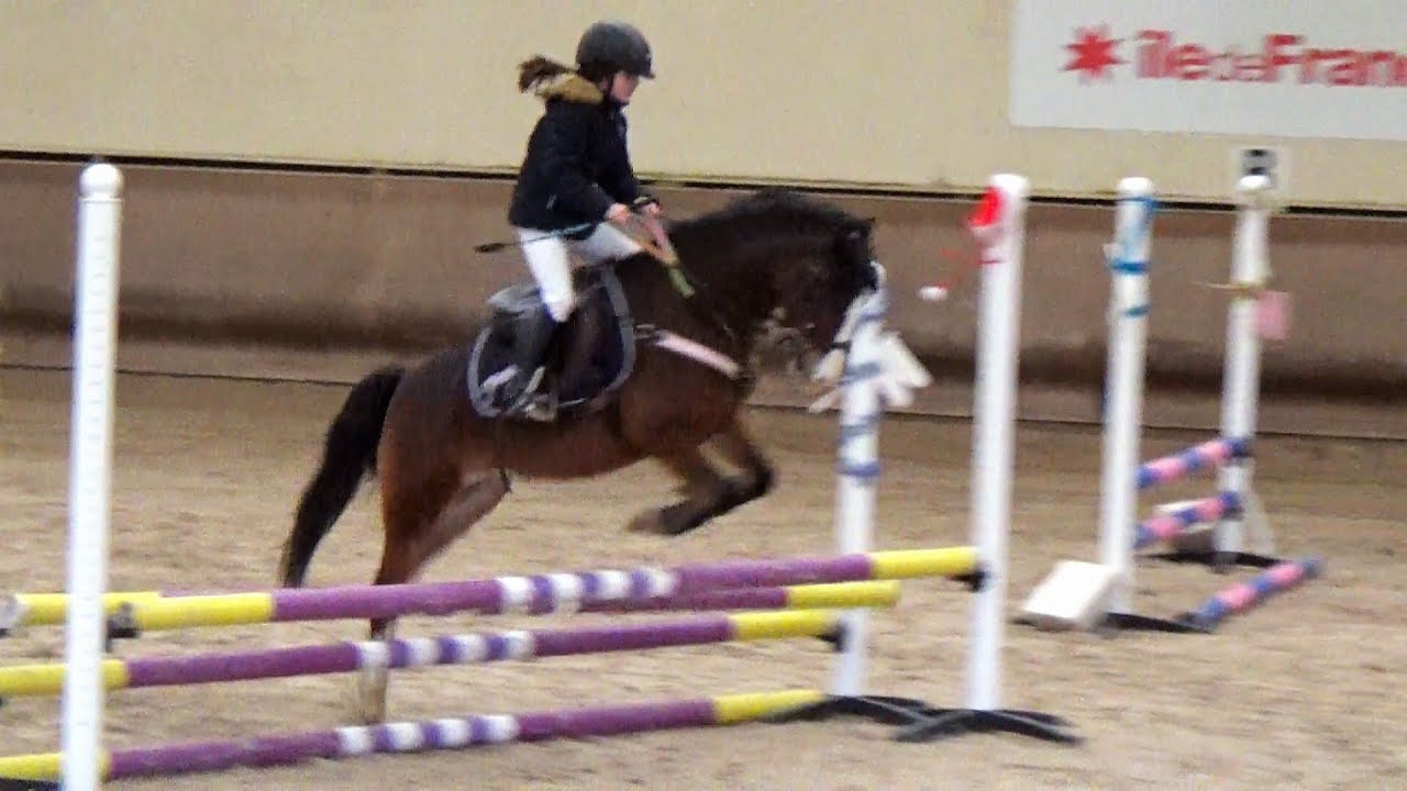 ■ 10/12/2017 - UCPA Bois le Roi - Poney 4 Vitesse - CSO - Paloma Maitre