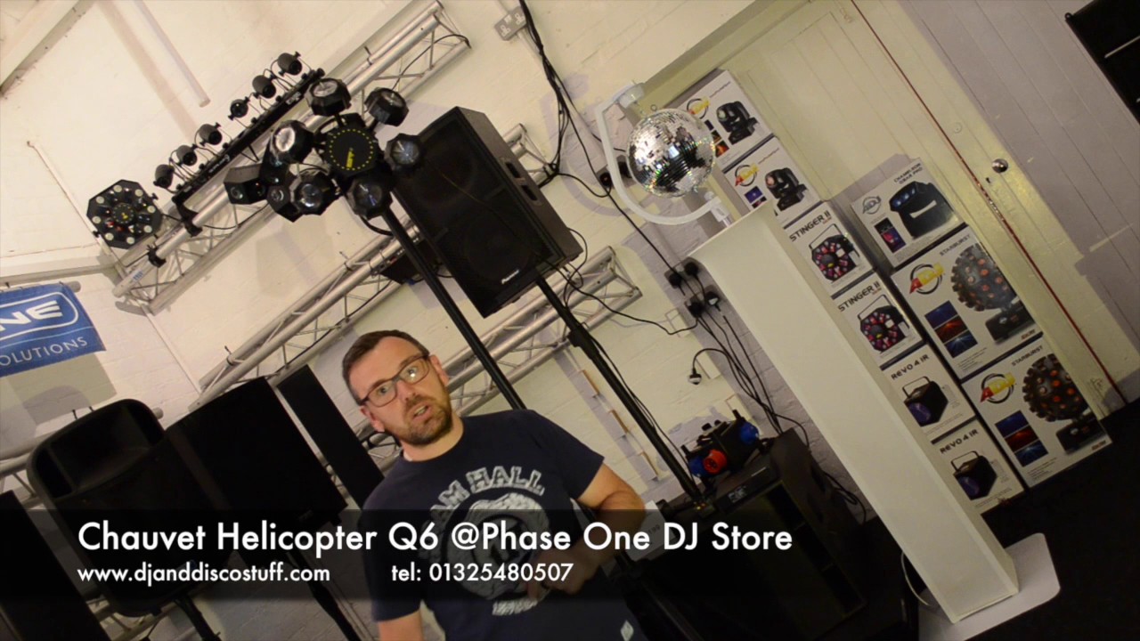 Chauvet Helicopter Q6 @ Phase One DJ Store