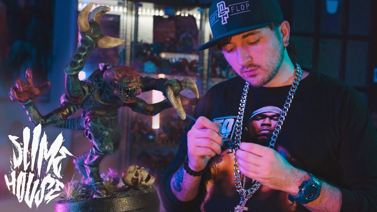 1st edition Space Hulk Genestealer painting challenge! Vintage Warhammer 40k Review!