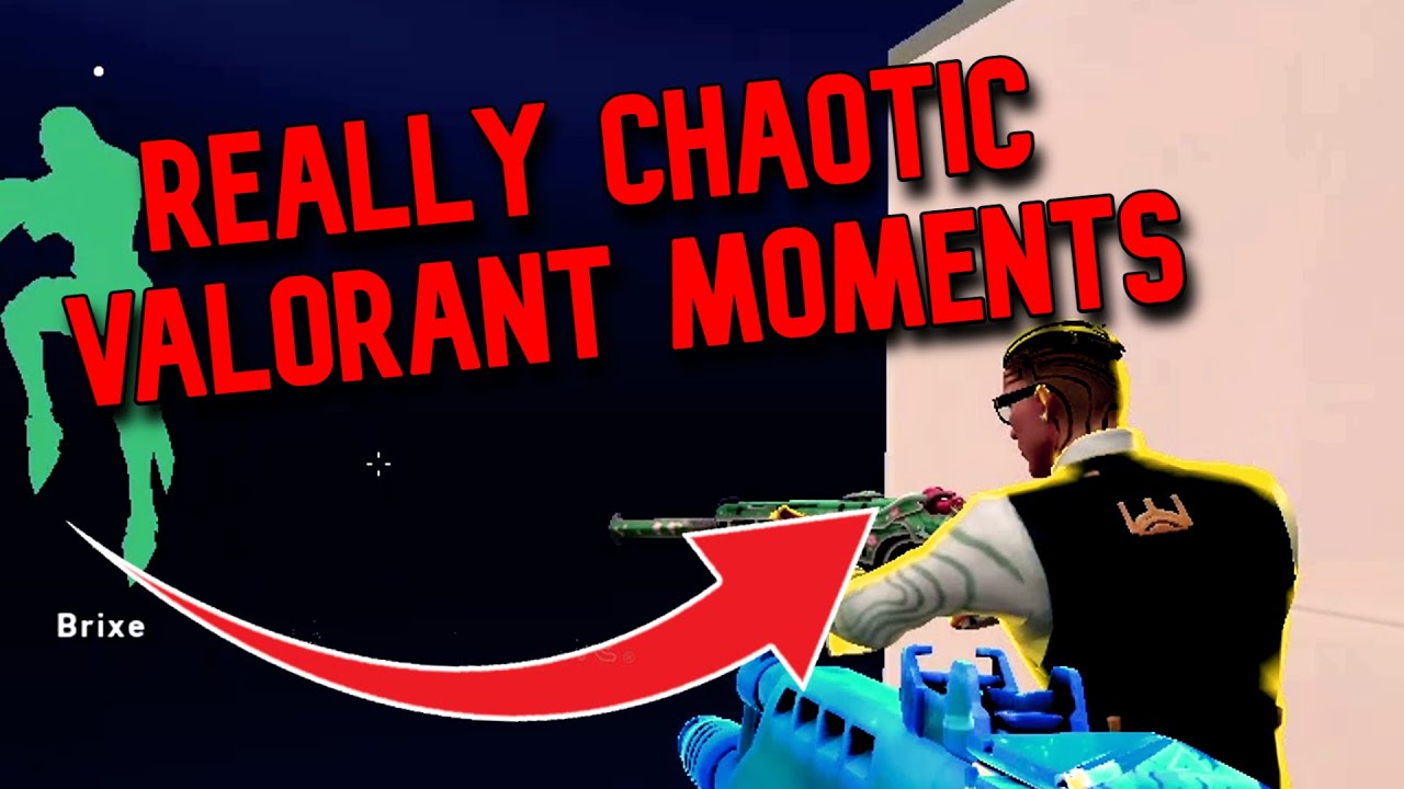 REALLY CHAOTIC VALORANT FUNNY MOMENTS