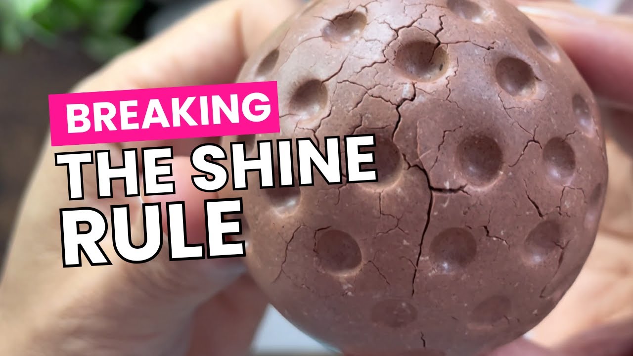 Breaking My Shiny Rule: Trying Textured Dorodango for the First Time! Watch the Magic Unfold 