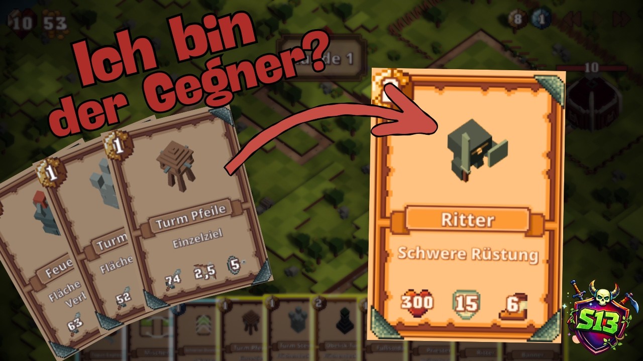 Tower Defense - Aber ich bin auch Angreifer⁉️