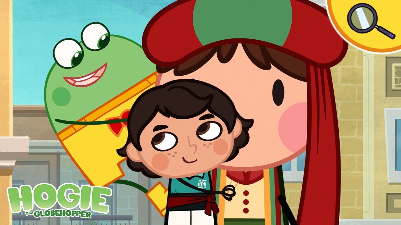 Hogie meets Castellers in Barcelona 😎 Hogie the Globehopper Full Episodes [1 hour] 🌍