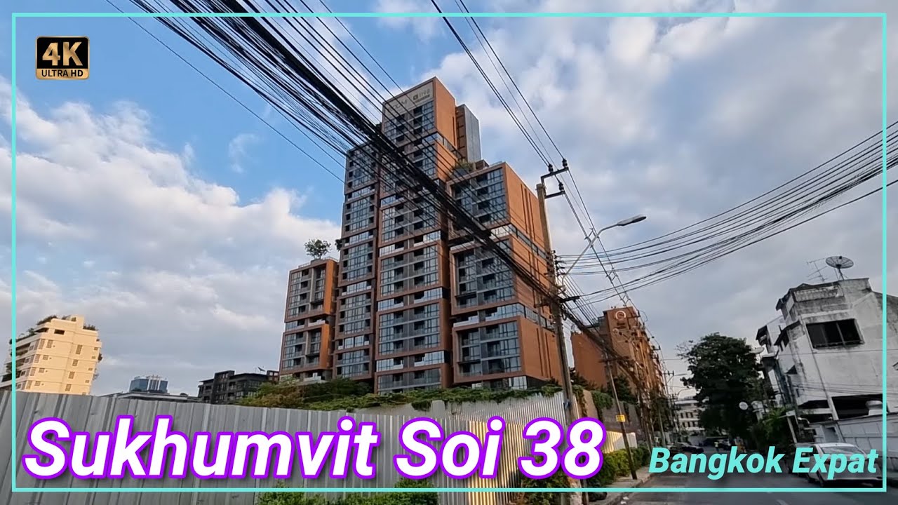 Sukhumvit Soi 38 🇹🇭 Thailand 4K Thong Lor BTS