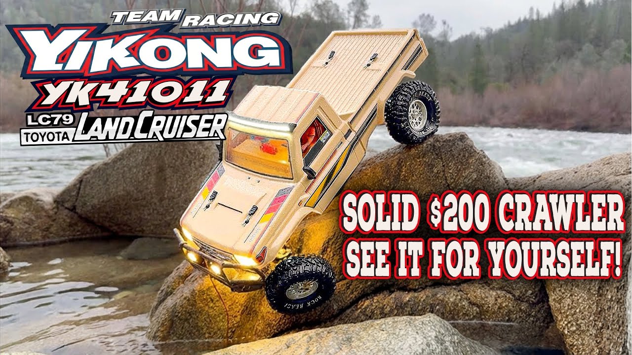 Solid $200 1:10 RC Crawler! See For Yourself! Yikong YK41011 LC79