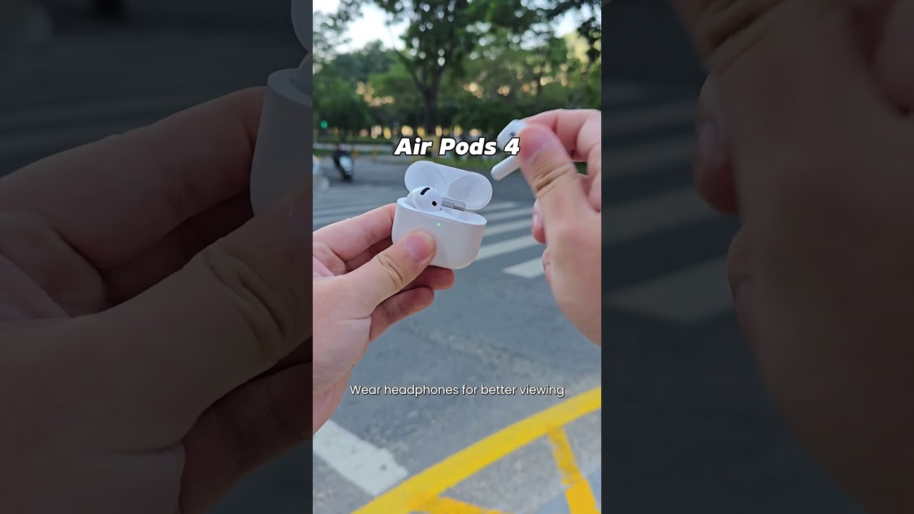 The difference between Air Pods 3 and Air Pods 4#airpods4 #airpods3 #apple #esrairpodscase