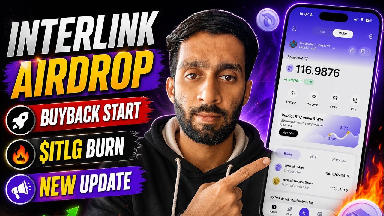 📌INTERLINK AIRDROP || 28 JULY NEW UPDATE●TEAM BUYBACK $ITLG😱$ITLG BURNING