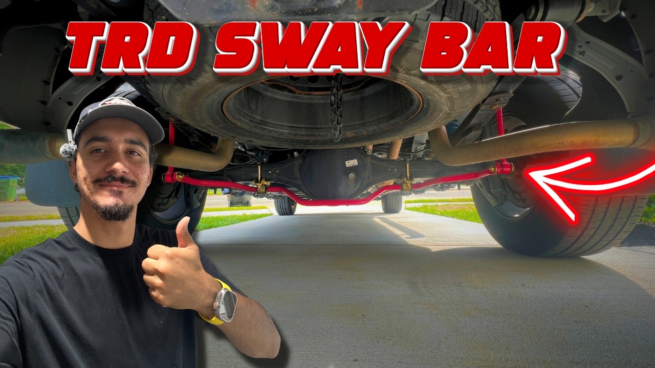 The Most HYPED Tundra Mod EVER! Is It Worth It?! TRD Sway Bar Review!