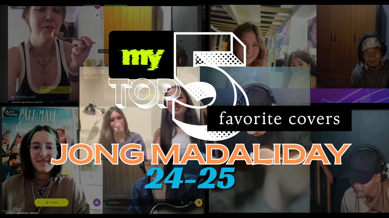 🎤 My Top 5 Favorite Jong Madaliday Covers You Can’t Miss! (2024–2025)n #jongmadaliday #ometv
