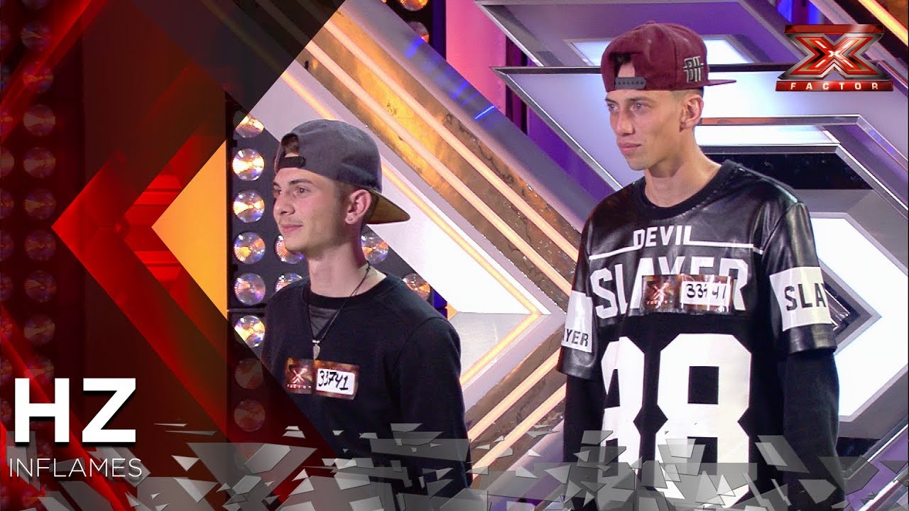 HZ Inflames cantan un rap en contra de la violencia de género | Audiciones 1 | Factor X 2018