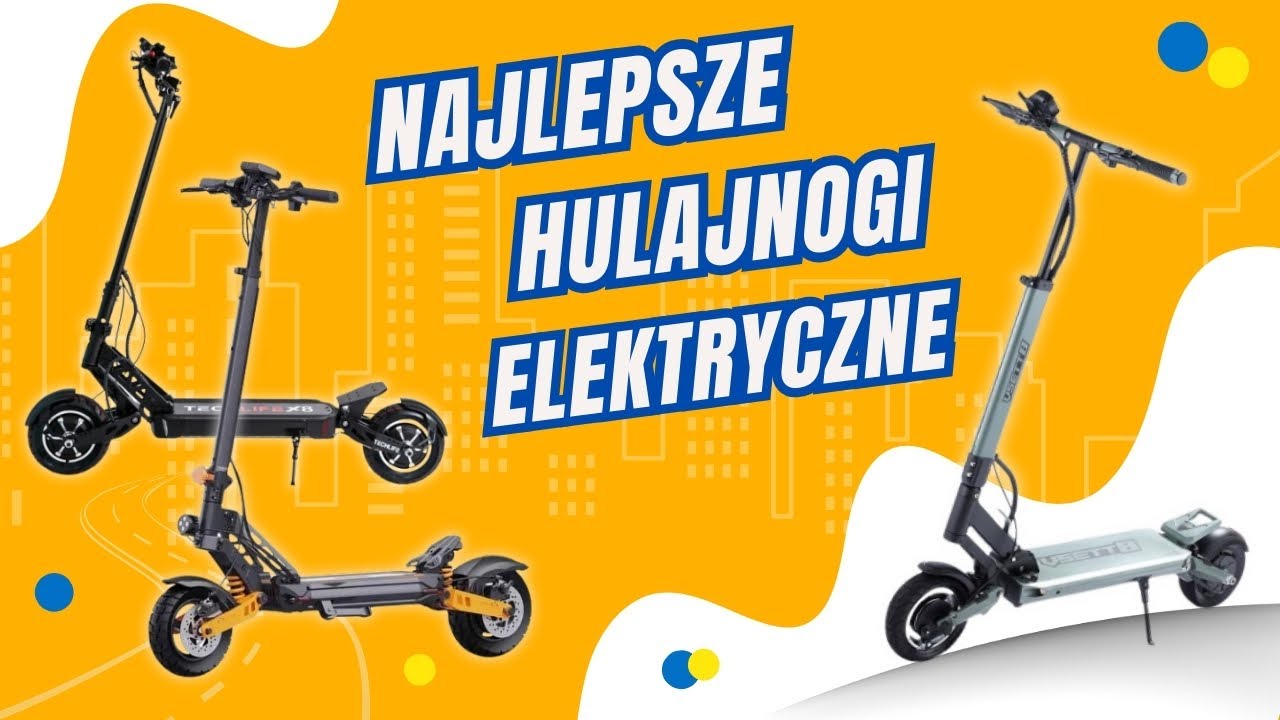 Ranking Hulajnóg Elektrycznych 2024 - Odkryj 5 Najlepszych Hulajnóg!